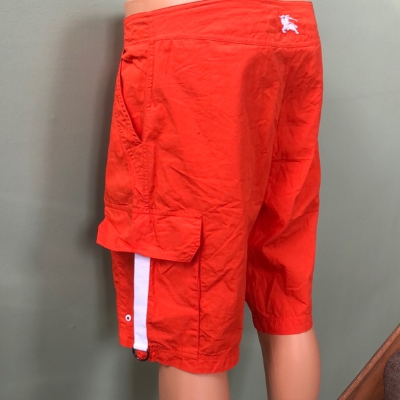 Burberry London Men's Orange Swim Trunks - Size L - COA - Picture 6 of 15